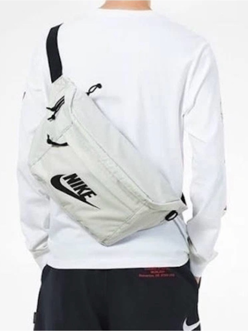 Crossbody Nike Tech Hip Pack 10L Large Waistpack Belt Travel Bag Light Bone NWT